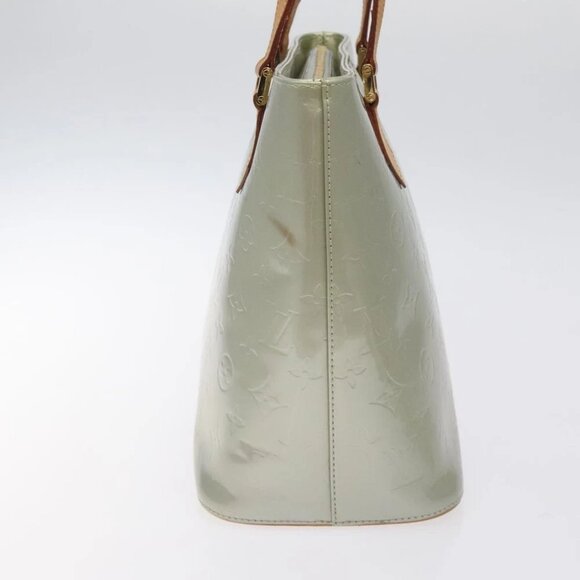 LOUIS VUITTON Monogram Vernis Houston Hand Bag Gris - Picture 7 of 14